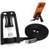 240W USB C to USB C Cable with Invisible Stand for iPhone/iPad/Android