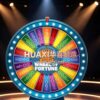 24 Inch 600mm Wall Mount Manual Lucky Prize Spin Wheel, Hanging Fortune Game Spinning Wheel for Carnival, Party, Market Promotion, Trade Show