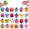 24 Pack Halloween Axolotl Slow Squishy Toys Soft Stress Relief Fidgets Toys for Kids Boys Girls Party Favors Novelty Prizes(Halloween)