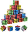 24 Pack Mini Cube Puzzles Perfect for Kids Birthday Party Favors, School Rewards, Classroom Prizes Stress Relief Toys and Easter or Christmas Stocking Stuffers Great as Goody Bag Fillers
