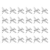 24pcs Airplane Metal Thumb Tacks for Notes and Papers, Reusable