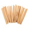 24pcs Bee Tubes 7.87 Inch Natural Hollow Cylinder Nesting Material