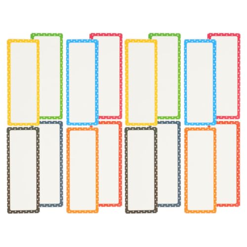 24pcs Erasable Magnetic Name Tags for Refrigerator and Whiteboard Pet