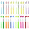 24 Pcs Finger Pointer Sticks, Telescopic Teacher Pointer for Classroom Lessons and Presentations, Extendable to 27 in, Colorful Hand Design, Lightweight, Reading Teaching Supplies