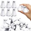 24 Pcs Halloween Ghost Stress Balls,Cute Halloween Squeeze Toys