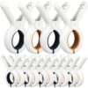 24pcs Heavy Duty Non Slip Beach Towel Clips Reusable Plastic Clamp