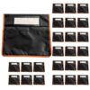 24 Pcs Large Capacity Desk Storage Bag with Hooks, Juse