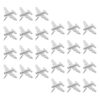 24pcs Metal Airplane Thumb Tacks for Bulletin Boards and Photos
