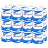 24 Rolls 3-Ply Toilet Paper, Ultra Soft Paper Towels, Tissue Paper, Stable 3 Ply Embossed Reinforced Structure, Durable and Highly Absorbent, Suitable for Home, Office, Restaurant, White