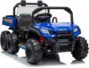 24V 4WD 2-Seater Kids Ride on Dump Truck UTV w/Remote Off-Road Outdoor Toy
