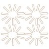 250pcs High Elasticity Rubber Bands for Lab and Office Documents