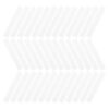 250pcs White Currency Bands Self Adhesive Offset Paper Money Straps