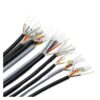 2/5/10M Shielded Wire Signal Cable 28 26 24 22 20 18 AWG Channel Audio 2 3 4 5 6 7 8 Core Headphone Copper Control Line(26AWG Black,10 Meters_7 CORES)