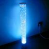 2.5FT LED Sensory Bubble Fish Tube Aquarium Lamp 7 Color Changing Effect