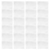25pcs A6 White Watercolor Paper Deckle Edge Cotton Pulp for Students
