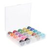 25 Pcs Embroidery Floss for DIY Clothing and Weaving Bracelets