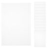 25 Sheets A4 Self Sealing Photo Laminating Film Sheets PVC Gloss