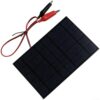2.5W 5V Polycrystalline Panel with Clips, Portable