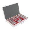 266Pcs Optometry Trial Lens Set, Metal Trial Frame & Case for Eye Exams
