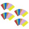 28pcs Colorful Pet Dry Erase Sticky Labels for Jars and Storage Bins