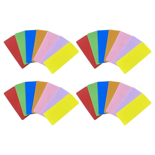28pcs Dry Erase Sticky Labels for Storage Bin, Pet Writable Tags