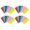 28pcs Reusable Pet Erasable Label Stickers 3x1.2 in Office