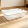 28 Qt Under Bed Storage Containers, Closet Organizers with Snap-On Lid