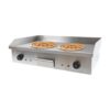 28“ x 15” Commercial Electric Griddle, 110V 3000W Dual-Control Countertop Griddle, Electric Flat-Top Grill, Ideal for Making Pancakes, Tacos, Omelets, and Pizza
