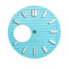 29.7mm Luminous Hollow Watch Dial for NH38 Movement 9 O'Clock Small Second