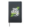 2nd Grade Its Soccer Time Back To School Hardcover Journal, Black