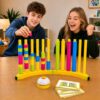 2 Pack Banana Color Matching Challange Game, Stacking Board Games for Gifts