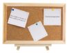 2 Pack Cork Board Bulletin Board with Wooden Stand, 11.8 x 7.87 Inch