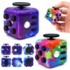 2 Pack Fidget Toy Cube, Stress Relief Infinity Cube for Adults and Kids