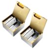 2 Pack Recessed Floor Outlet with 2.1A USB Charging Port
