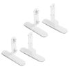 2 Pairs Desktop Pegboard Bracket Wall Mount Support