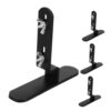 2 Pairs Pegboard Desk Mount Bracket with 4.5cm Center Hole Distance