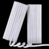 2Pcs 10m x 8mm Elastic for Sewing, Cord Flat Elastic Band for Sewing