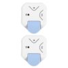 2pcs 1 Paper Corner Rounder Punch for Cardstock, White