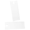 2pcs Acrylic Bottle Name Plate Blanks for DIY Vinyl Projects
