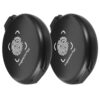 2pcs Blue Portable Fingerprint Ink Pad, Compact Quick Drying