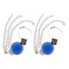 2pcs Car Static Electricity Removal Chain Metal Grounding Strap 13