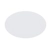2 Pcs Cotton Oil Painting Board Oval for Hobbyists and Students
