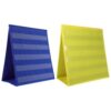 2pcs Double Sided Desktop Pocket Chart Stand with Triangular Stability