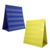 2pcs Double Sided Pocket Chart Tabletop Teaching Aid Display Stand