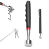 2PCS Extendable Magnet Pickup Tool,30"&25.7'' Telescoping Magnet On a Stick
