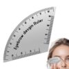 2Pcs Eyebrow Design Ruler Mapping Shaping Tool