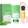 2PCS Face Sunscreen Stick,Travel Size Sunblock,Sun Screen Lotion