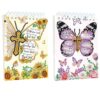 2pcs Faith Butterfly Diamond Painting Journals Notebooks Special Shaped