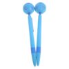 2pcs Football Spinner Ballpoint Pen with Rotating Top, Blue Abs as Ink