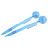 2pcs Football Spinner Gel Pen with Rotating Soccer Ball Topper Blue
